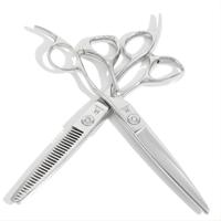Juntetsu VG10 Offset Hair Cutting & Thinning Scissor Set (SKU: JUN-OFF-M-4545)