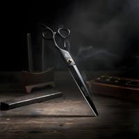 Ichiro Matte Black Hairdressing Scissor Set (SKU: ICH-MTB-S50)  (SKU: ICH-MTB-MR5050)