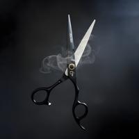 Ichiro Matte Black Cutting Scissors (SKU: ICH-MTB-C50)