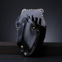Juntetsu Heritage Leather Holster - 6 Scissor Pockets (SKU: JUN-HER-6PC)