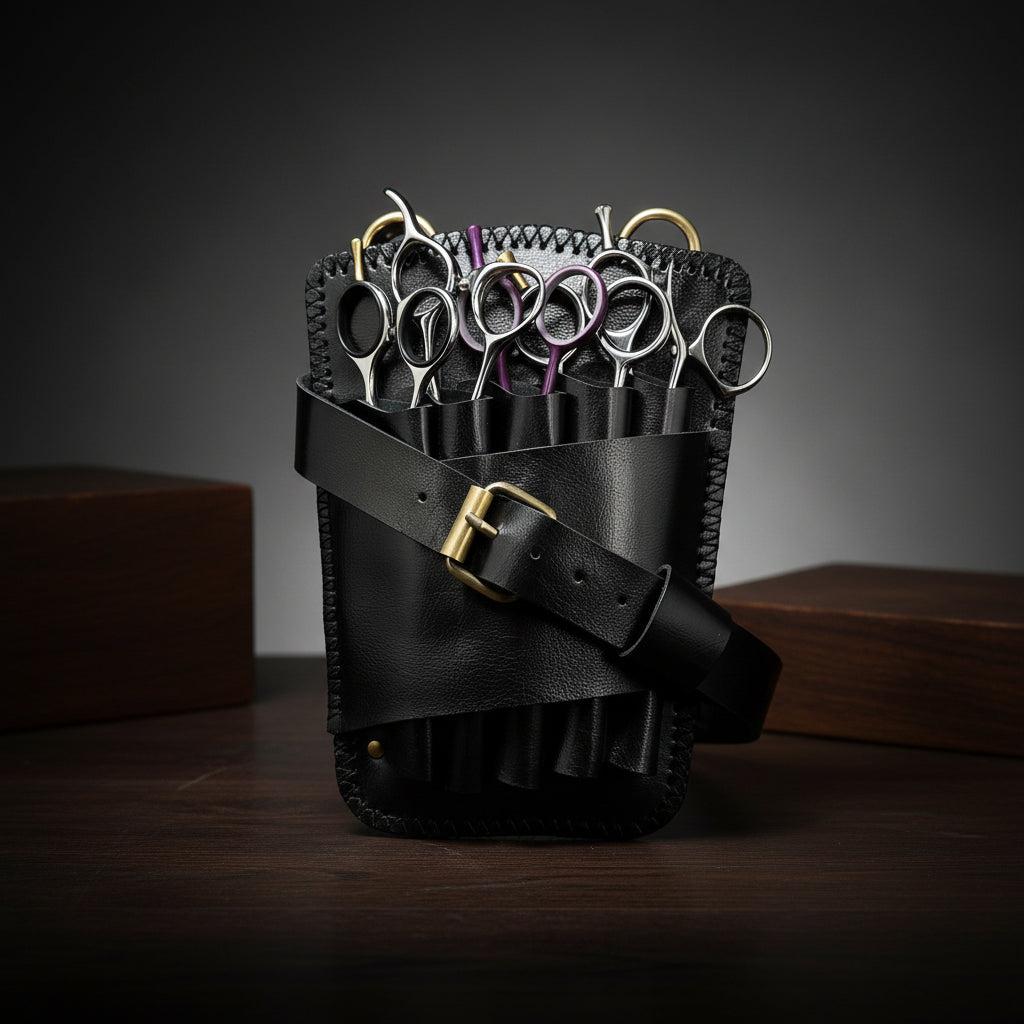 Juntetsu Shadow black five-pocket holster