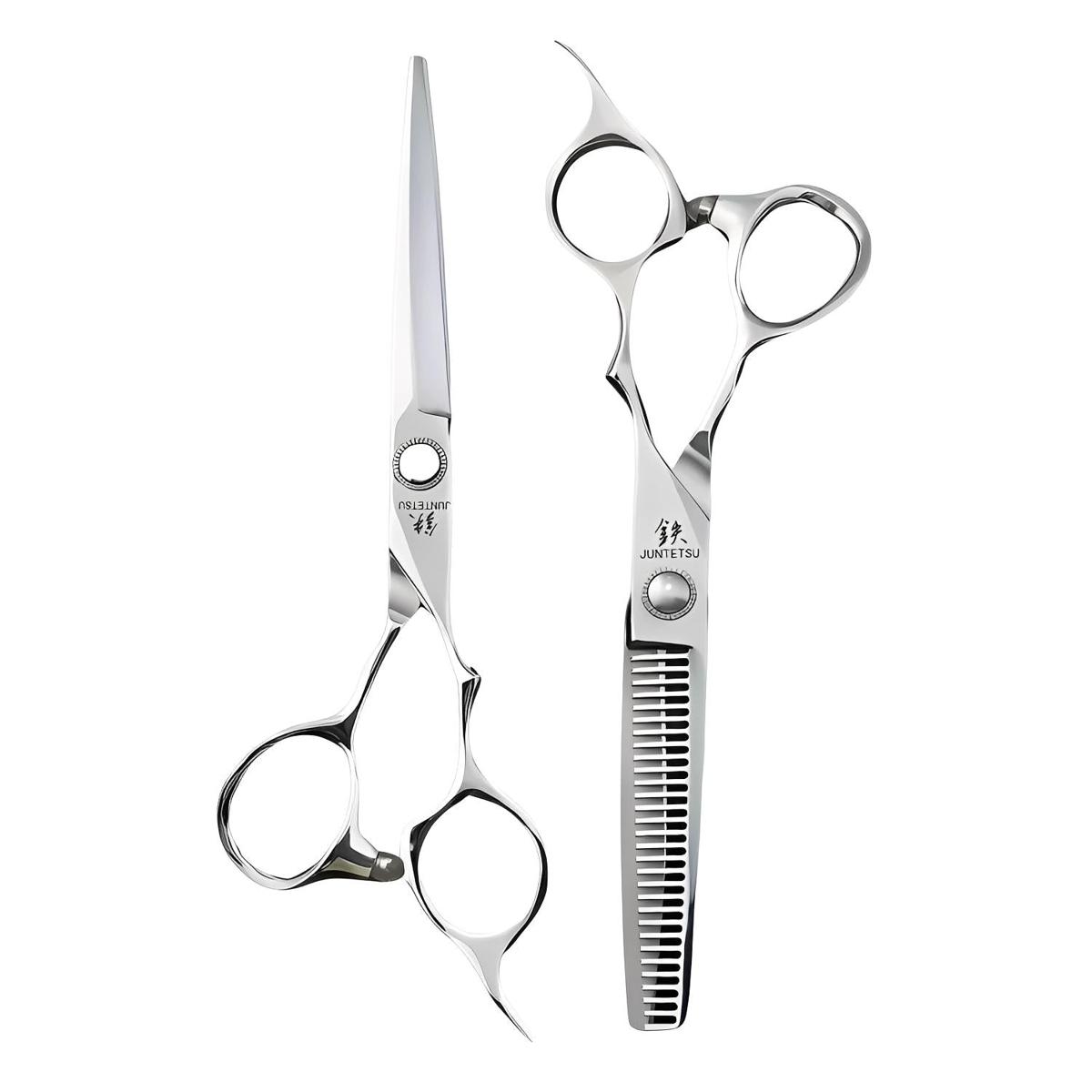 Juntetsu Zenith Professional Hairdressing Scissor Set (SKU: JUN-ZNT-S55)