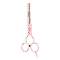 Mina Classic Pastel Pink Thinning Scissors (SKU: MIN-MPNK-T30)