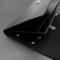 Juntetsu Leather Scissor Case - 8 Pocket Premium Storage (SKU: JUN-CASE-B8PC)