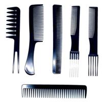 Ten-piece hairdressing comb set