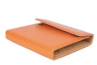 Ten-piece leather scissor case with divider