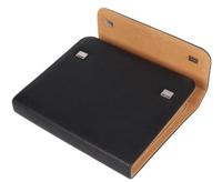 Ten-piece leather scissor case with divider