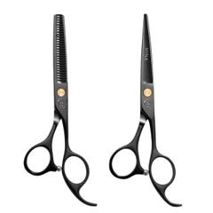 Catalogue photo of the Mina Black Diamond Hairdressing Scissor Kit