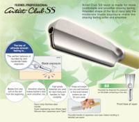 Professional Artist Club SS Folding Razor: FEATHER Safety Razor Co