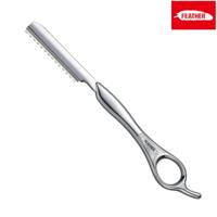 Feather Styling Razor Standard Handle Type in Silver - Styling Razor For Hair Stylists