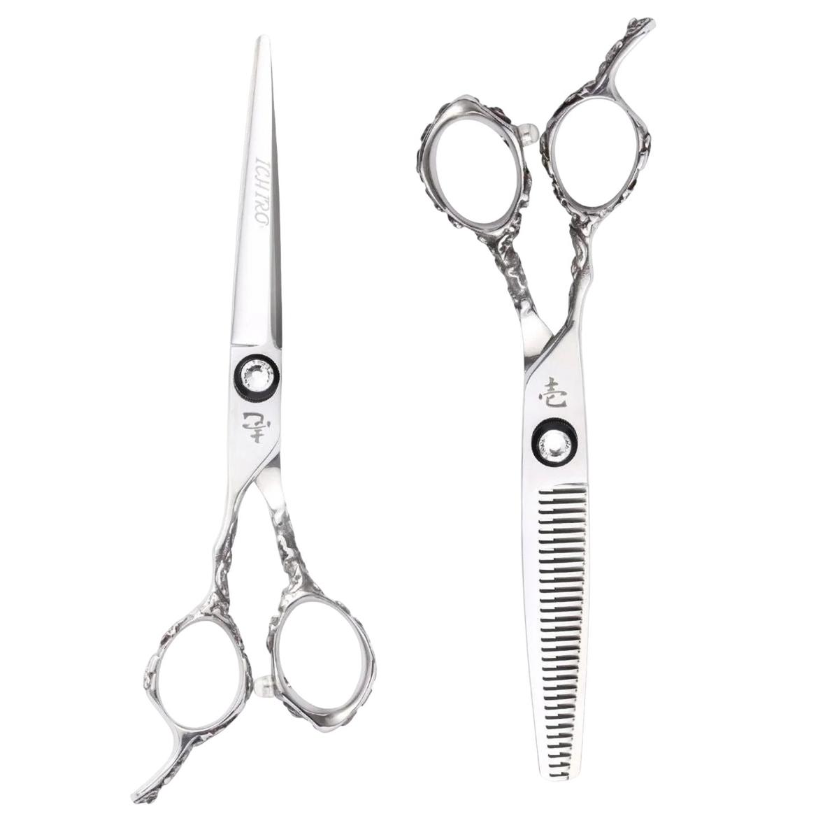 Ichiro Rose Lefty Hairdressing Scissor Set (SKU: ICH-ROSE-LS60)