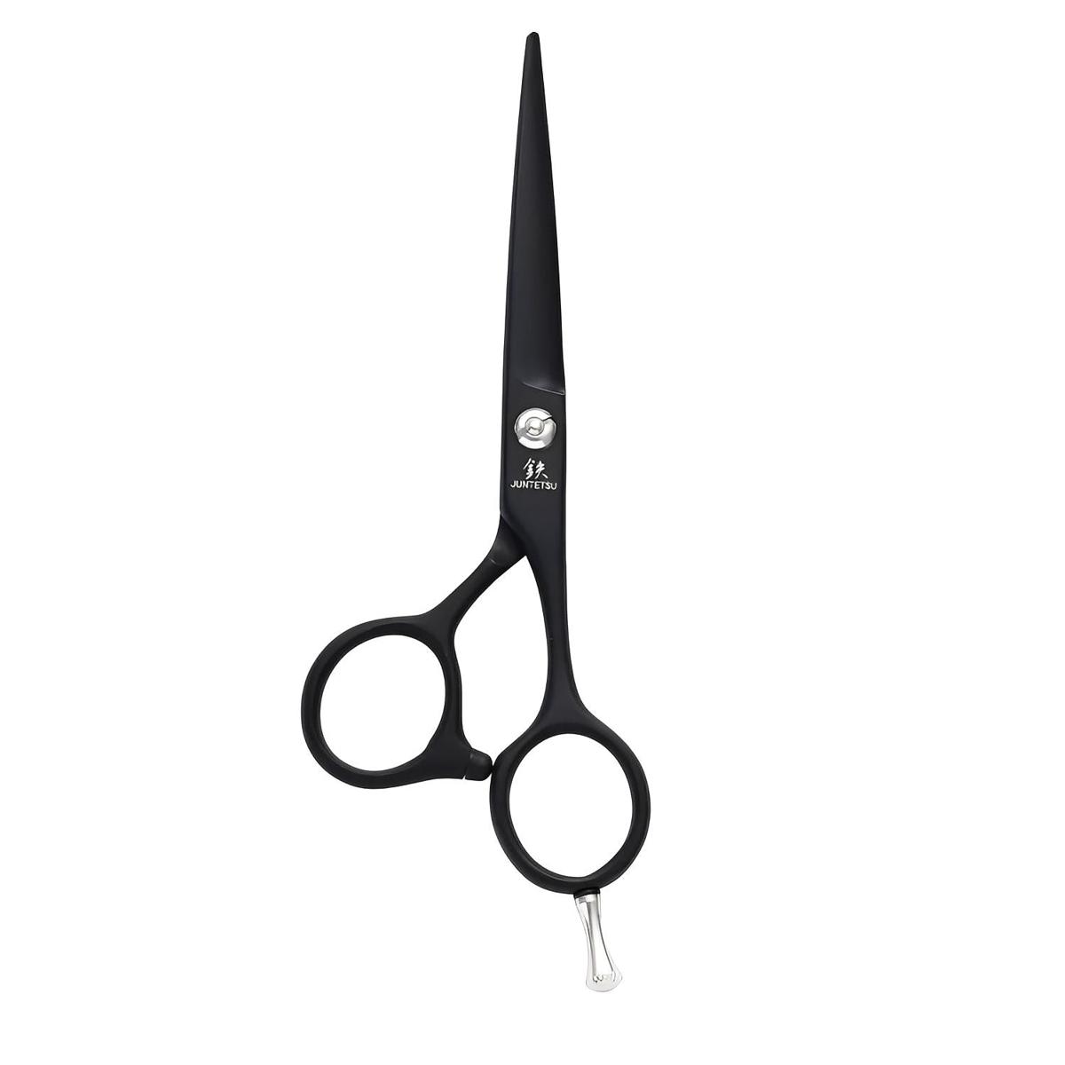 Juntetsu Matte Black Ergo Cutting Scissors (SKU: JUN-MTB-C50)