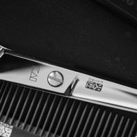 Kasho Blue Offset Hair Cutting Scissors (SKU: SCKCB45OS)