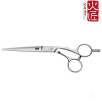 Kasho Silver Offset Hair Cutting Scissors (SKU: SCKSI55OS)