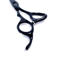 Mina Matte Black Offset Cutting Scissors (SKU: MIN-MTB-C60)