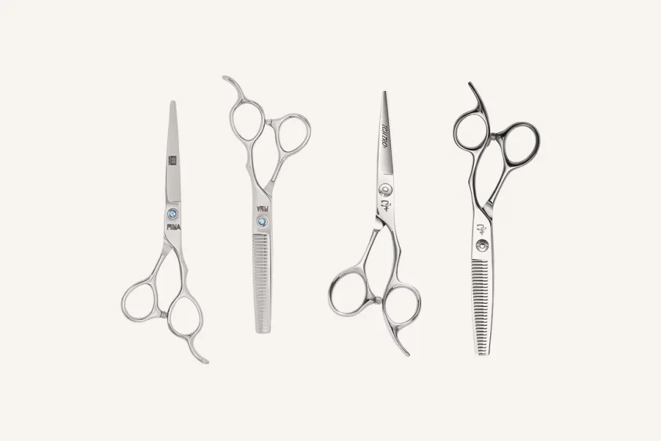 Two cutter-and-thinner sets: the Mina Umi set and the Ichiro Ergo set.