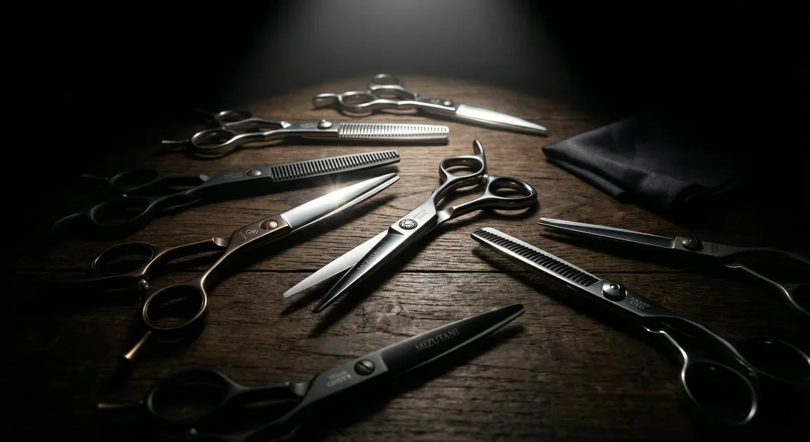Professional salon scissors for Australian stylists